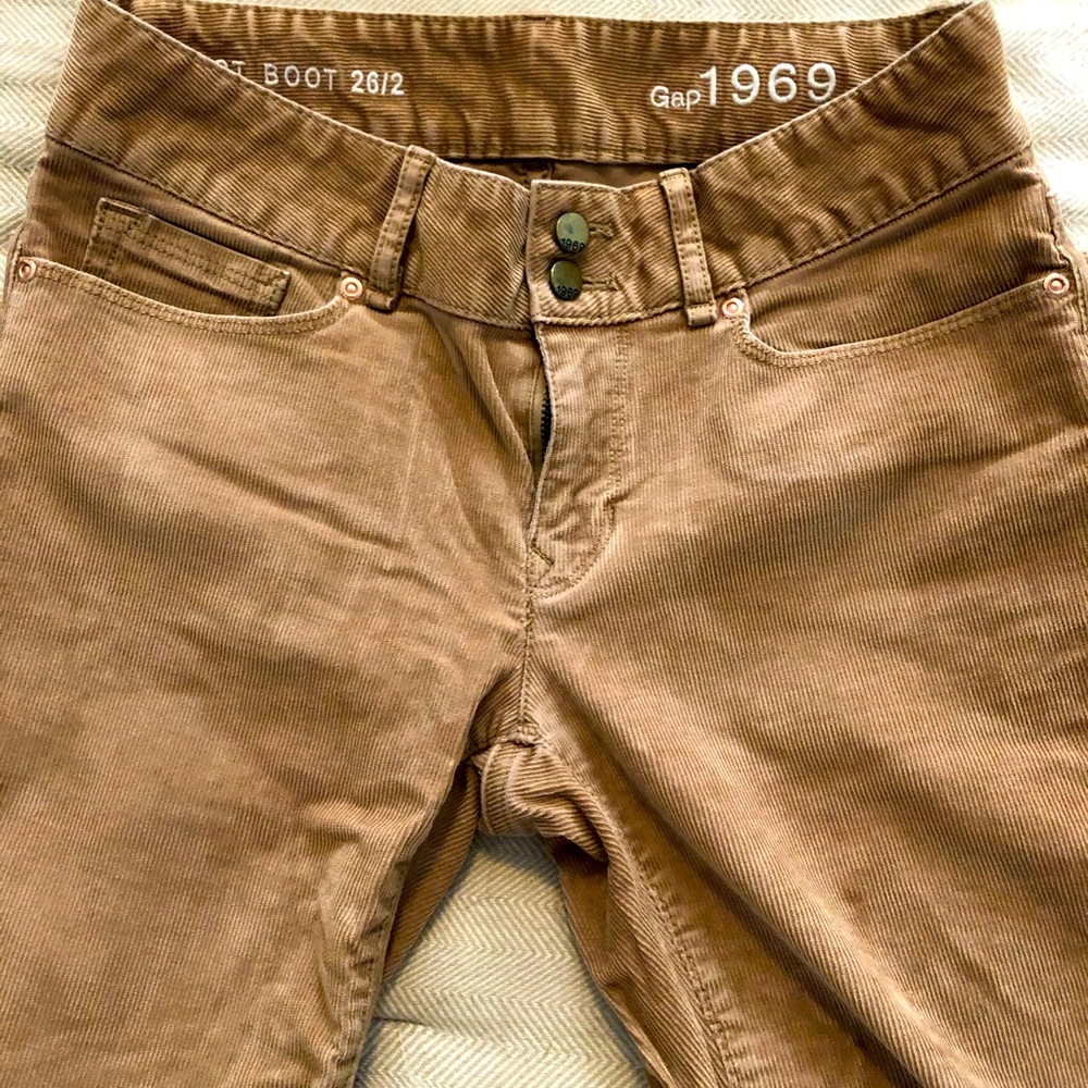 Bootcut stretch cords